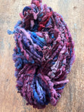 Rigamarole - handspun nubbly southdown reclaimed wool art yarn