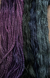 Jewel toned alpaca yarn lot - 350 yards, super soft!