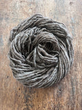 Mushroom grey/brown Shetland wool 50 yards handspun yarn