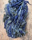 World Peace, handspun nubbly Southdown wool art yarn