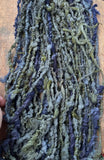 World Peace, handspun nubbly Southdown wool art yarn