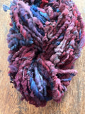 Rigamarole - handspun nubbly southdown reclaimed wool art yarn