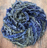 World Peace, handspun nubbly Southdown wool art yarn