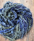 World Peace, handspun nubbly Southdown wool art yarn