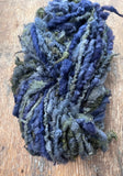 World Peace, handspun nubbly Southdown wool art yarn