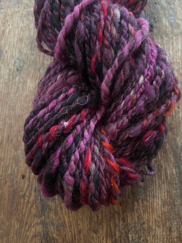 Marvellous 38 yards bulky purple art yarn