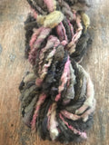 Pebble - 50 yards nubbly handspun southdown wool art  yarn