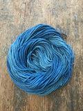 Indigo dyed cotton, 20 yards