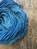 Indigo dyed cotton, 20 yards