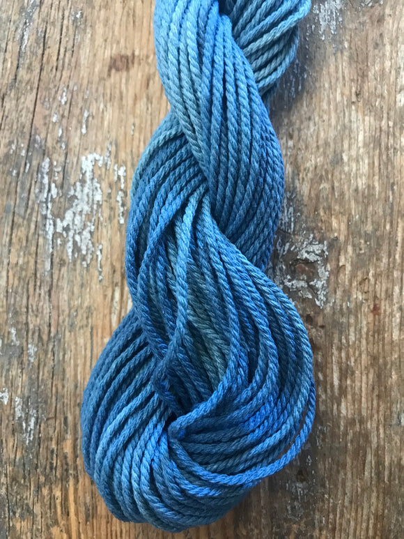 Indigo dyed cotton, 20 yards