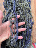 World Peace, handspun nubbly Southdown wool art yarn