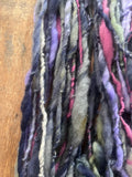 Superb - 50 yards blurple pink chunky squishy art yarn