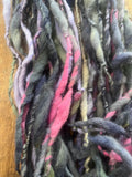 Superb - 50 yards blurple pink chunky squishy art yarn
