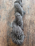 Mushroom grey/brown Shetland wool 50 yards handspun yarn