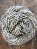 Beige handspun Shetland wool, 50 yards