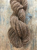 Alpaca/CVM wool 2 ply  handspun yarn