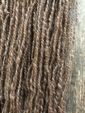 Alpaca/CVM wool 2 ply  handspun yarn