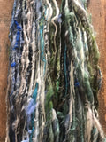 Selkie - handspun self striping art yarn