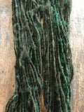 Mossy Green corriedale wool yarn, 50 yards