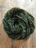 Mossy Green corriedale wool yarn, 50 yards