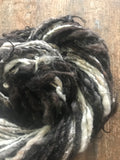 Icelandic black and white yarn, 50 yard