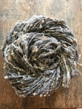 Weensy curls! Finnsheep wool locks yarn, 20 yards