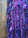 Gobsmacked - 50 yards nubbly handspun southdown wool art  yarn