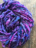 Gobsmacked - 20 yards nubbly handspun southdown wool art  yarn