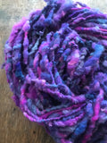 Gobsmacked - 50 yards nubbly handspun southdown wool art  yarn