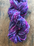 Gobsmacked - 50 yards nubbly handspun southdown wool art  yarn