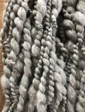 Misty Morn  - jumbo grey handspun, 28 yards