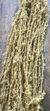 Goldilocks naturally dyed  Lincoln wool locks yarn, 50 yards