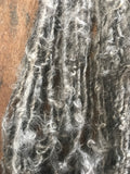 Mohair yarn, undyed natural grey, 50 yards