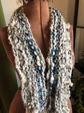 Ice Queen, handknit scarf