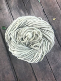 Pale green mullein naturally dyed yarn, 50 yards