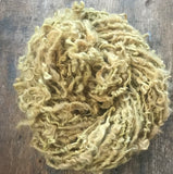 Goldilocks naturally dyed  Lincoln wool locks yarn, 50 yards